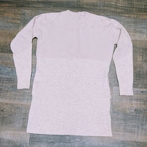 Lululemon wool/cashmere pink sweater size 6